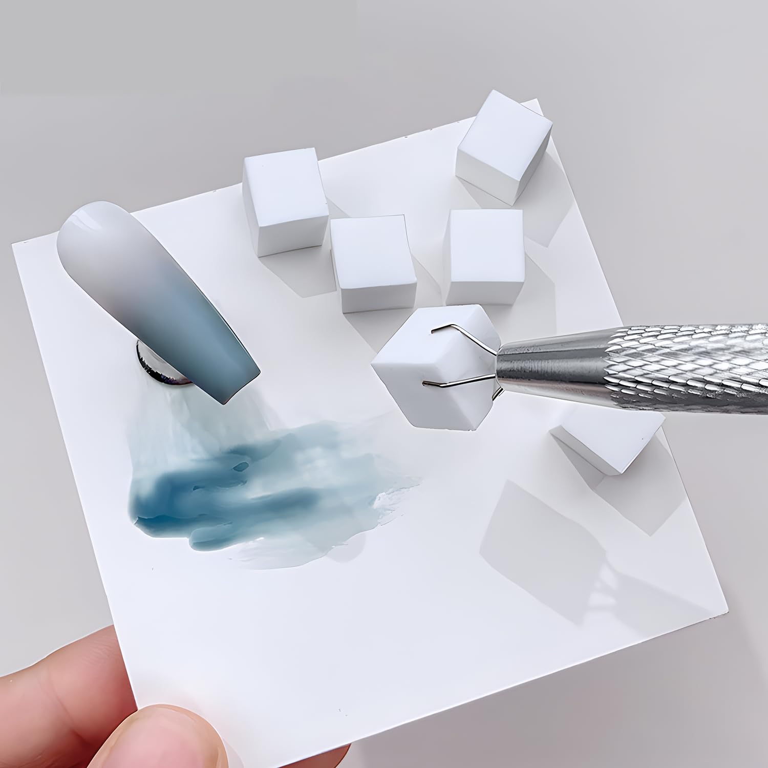 "Nail Art Sponges with Grabbing Pen" - Image 7