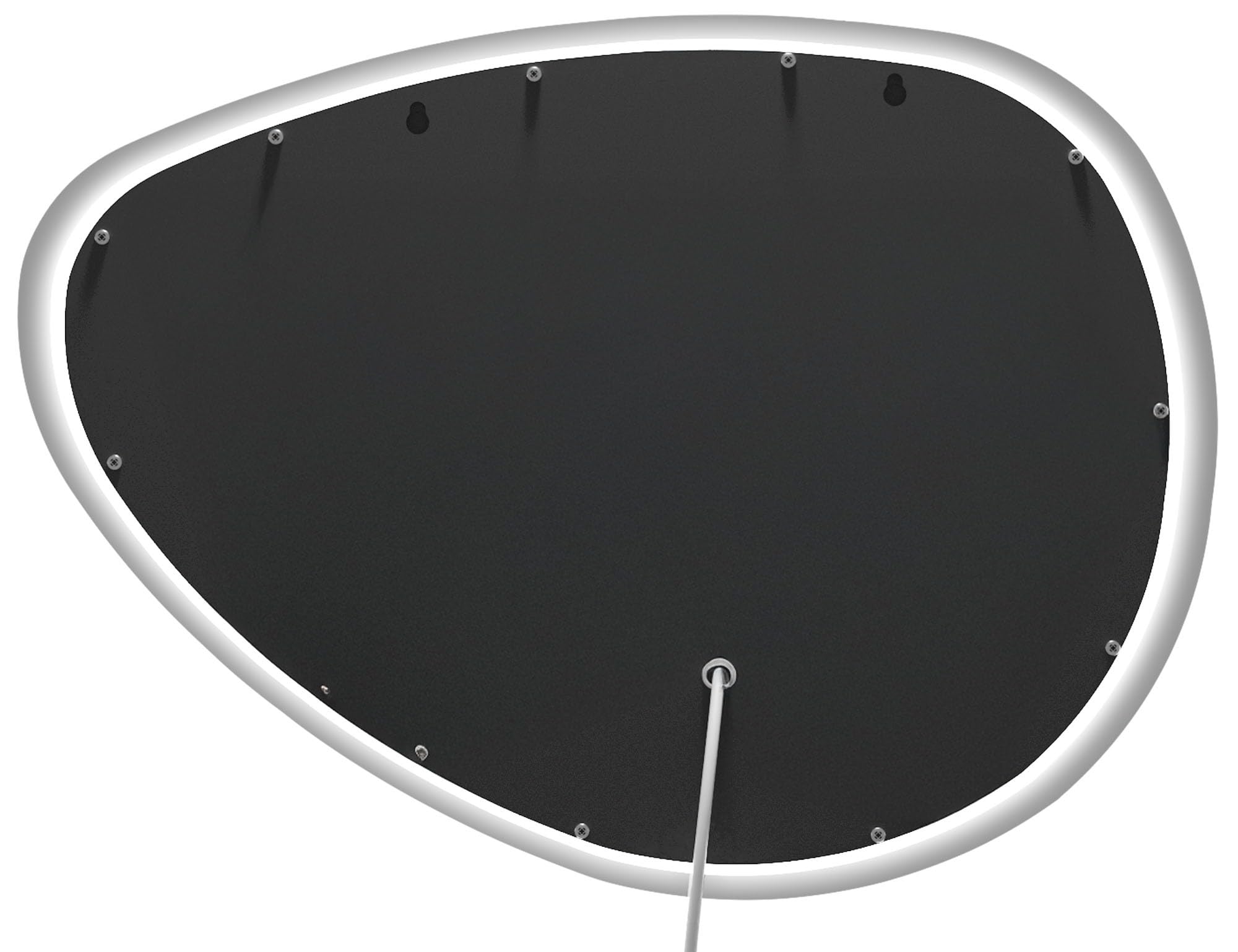 CLP Specchio da Bagno Almafie con Illuminazione, Specchio da Bagno antiappannamento, Specchio da Parete LED, con e Senza Bluetooth, Contenuto del Set:Senza Bluetooth