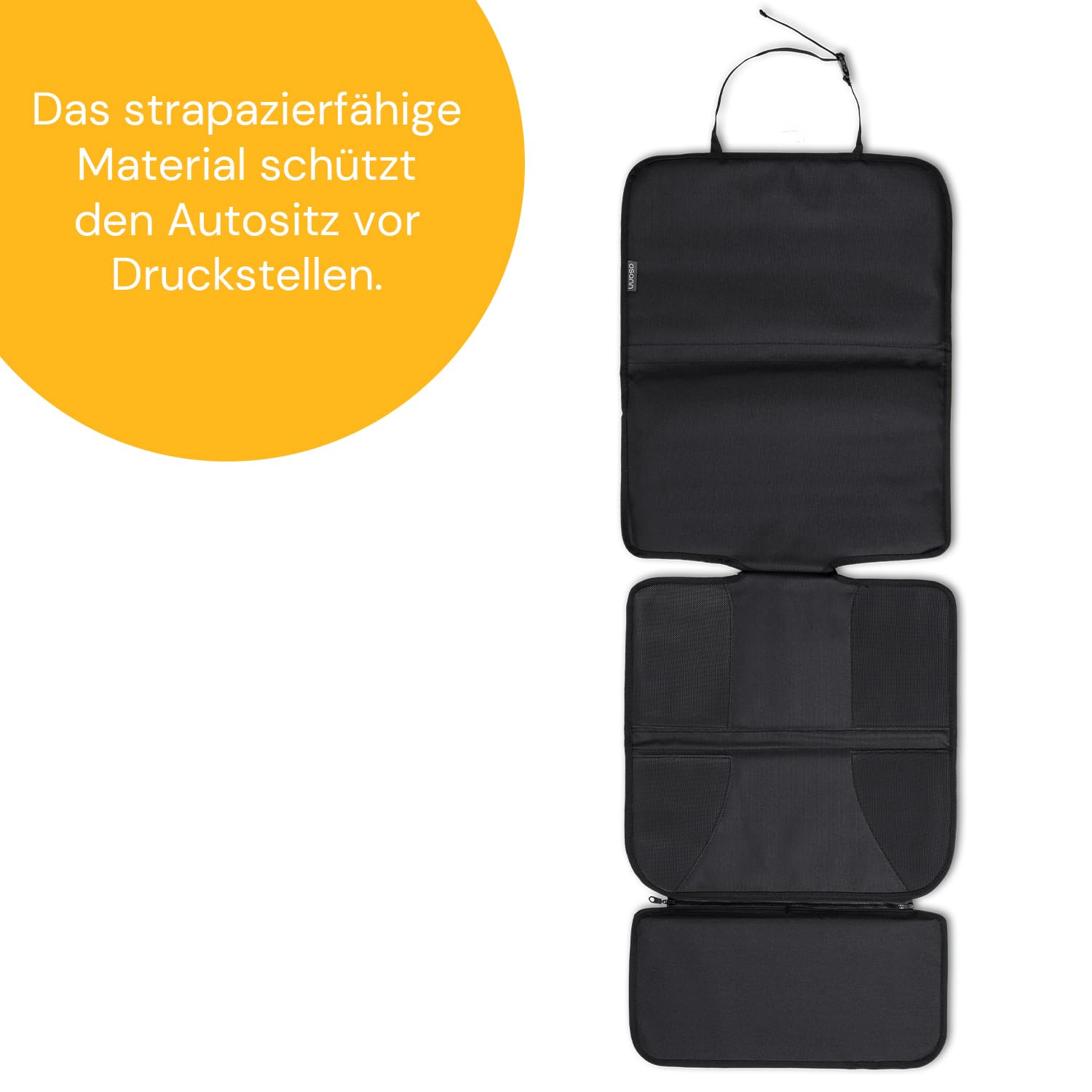 Durable material of Osann FeetUp Car Seat Protector