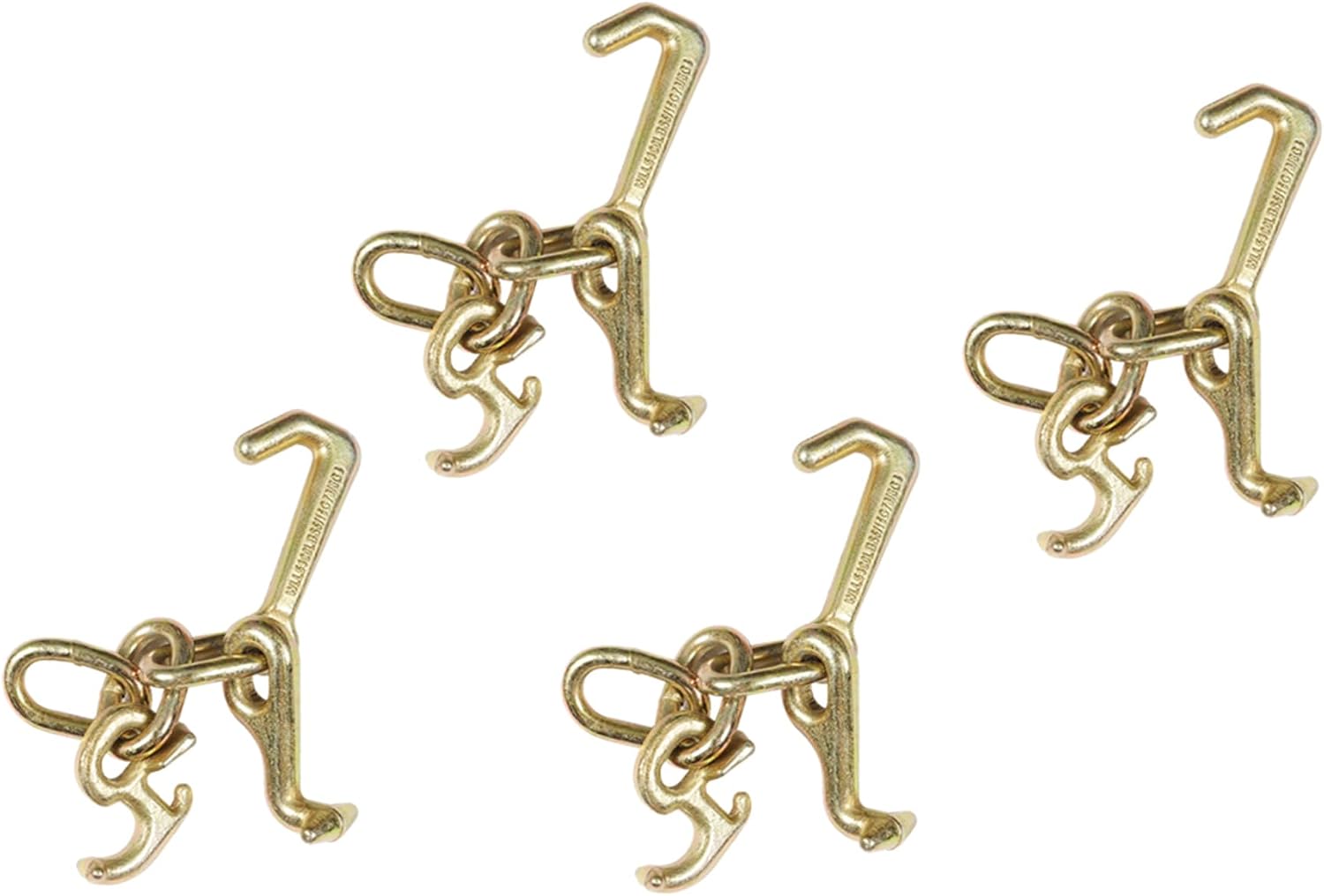 GXYWADY 4 RTJ Cluster Hooks Body Hook Wrecker Tow Truck Towing Roll Car Hauler Trailer Auto