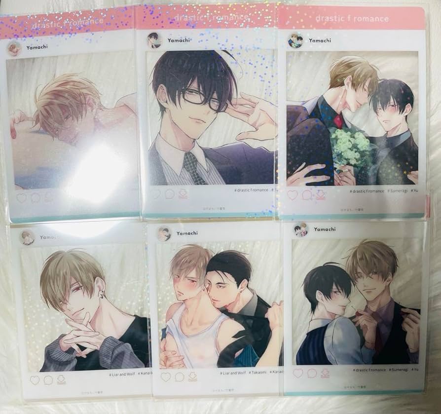 BL クリアカード まとめ売り グラッテ コラボカフェ SNS風クリアカード フミト 『caramel5周年× グラッテ 』 SNS風クリアカード【BL