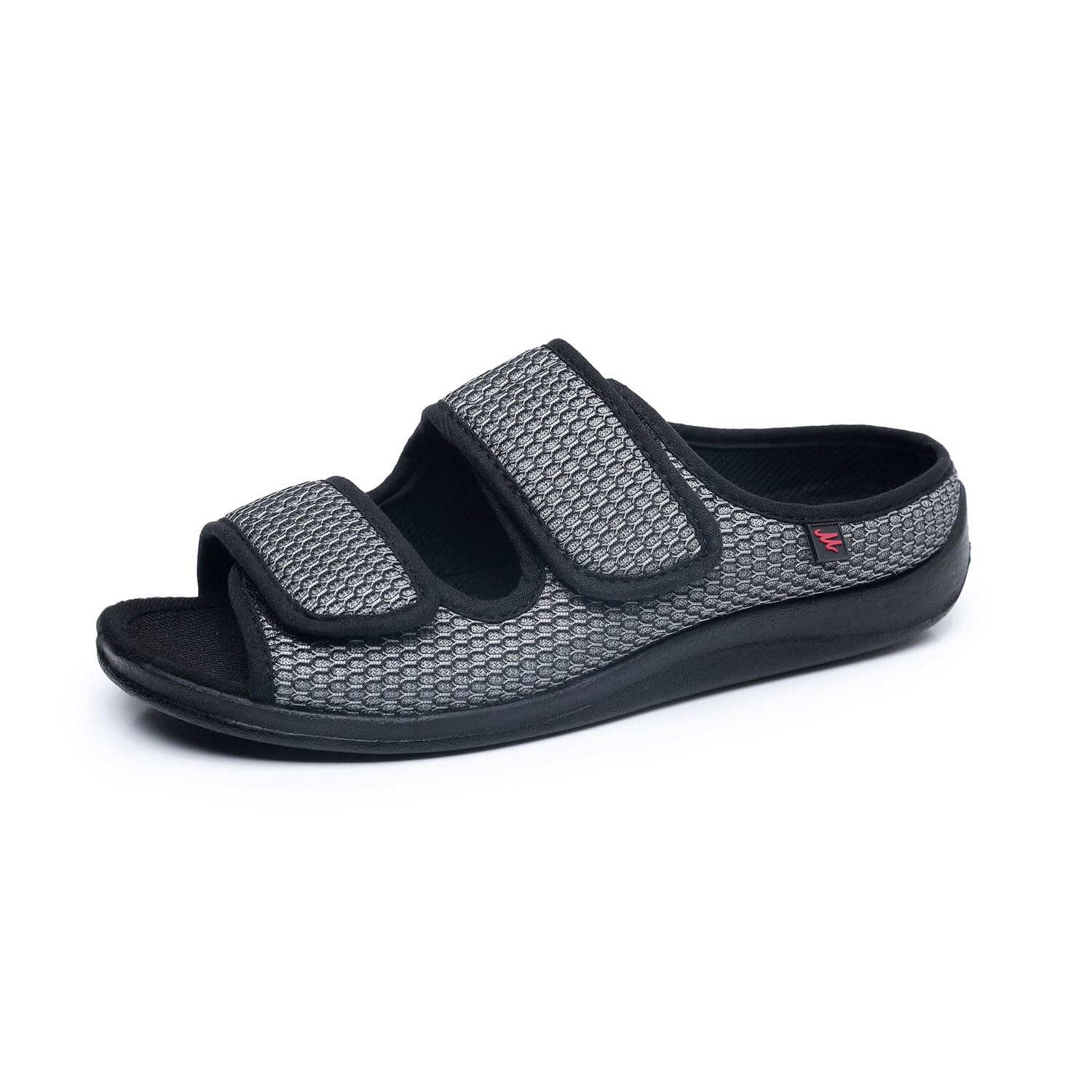Genérico Zapatillas para Diabéticos Mujer Hombre Verano Sandalias Anchos Especiales para Pies Hinchados Zapatos Ortopédicos Zapatillas de Casa para Obesidad Juanetes Sensibles Edema Suaves Pies
