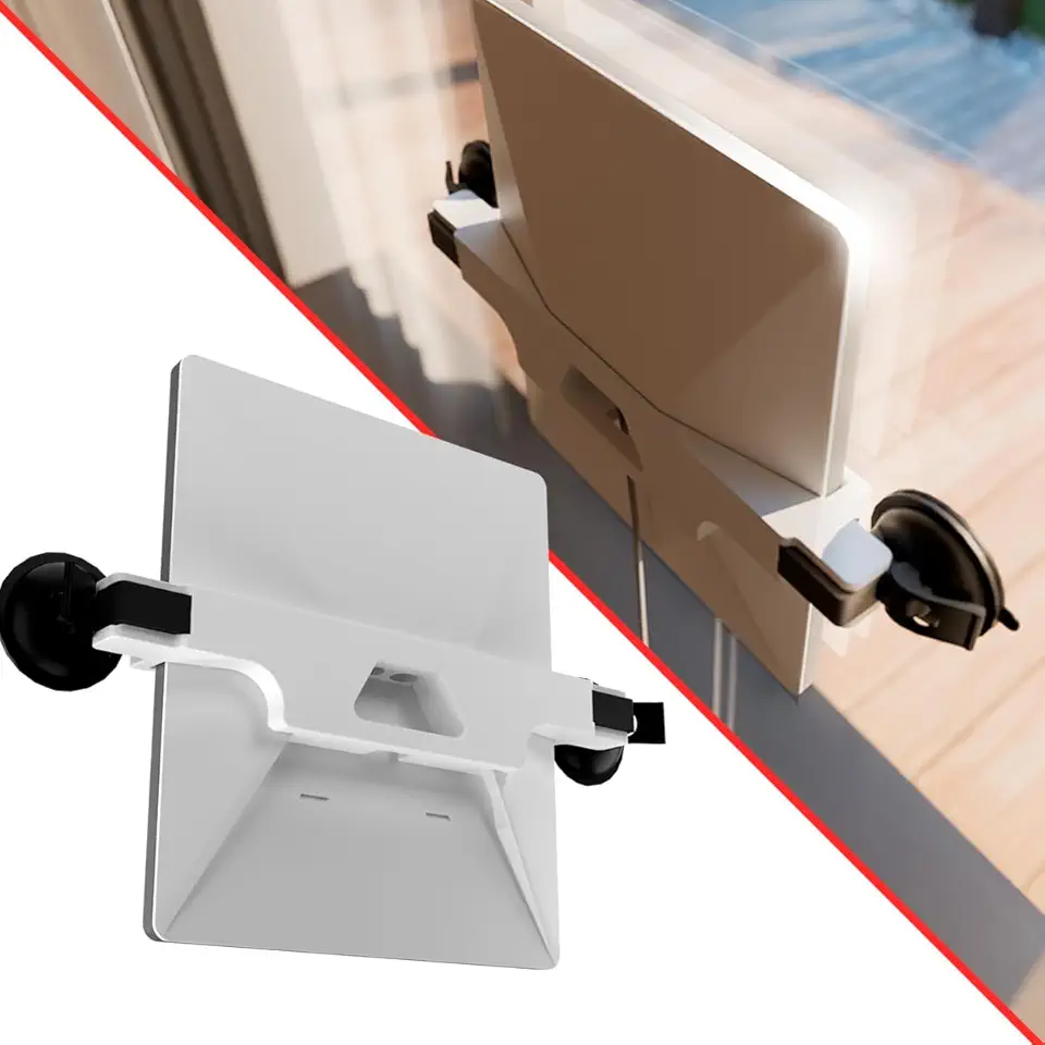 Splin Suporte Veicular com Ventosa para Antena Starlink Mini G4, Sistema de Trava de Pressão, Alta Estabilidade