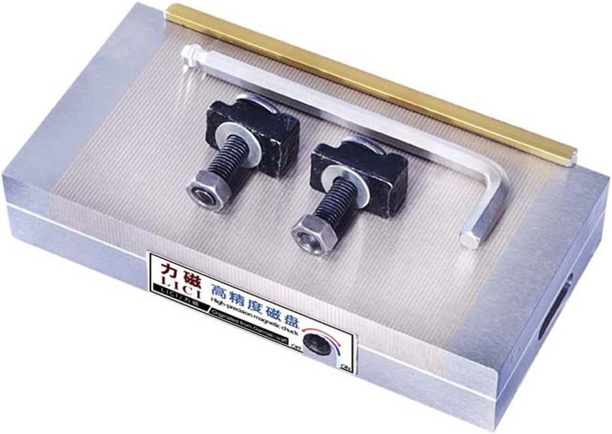 Surface Grinder Permanent Magnetic Chuck XM91 100 * 175mm Grinding Disk Applicable To Grinding Machines And Other Processing 1pc,DIY Tools(100x175MM)