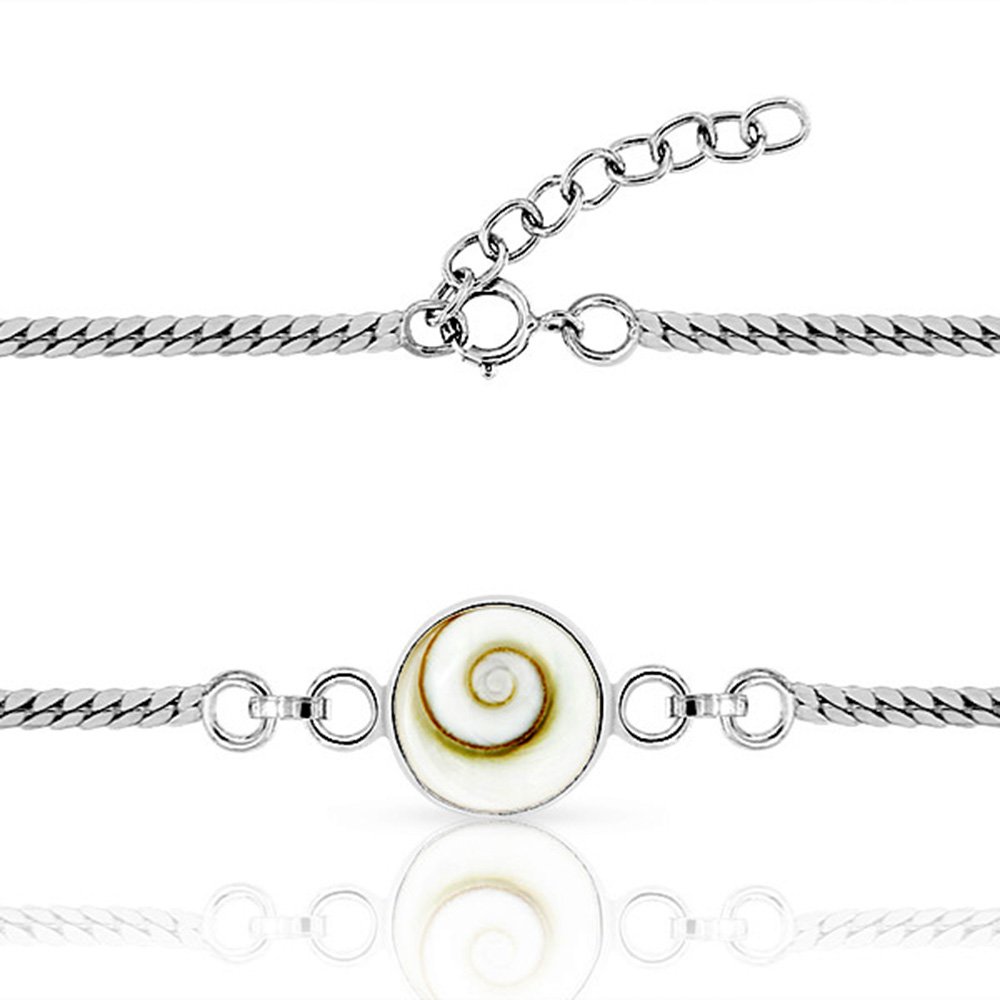 Bracciale smaltato in argento 925 con Albero della Vita, smaltatura, in
