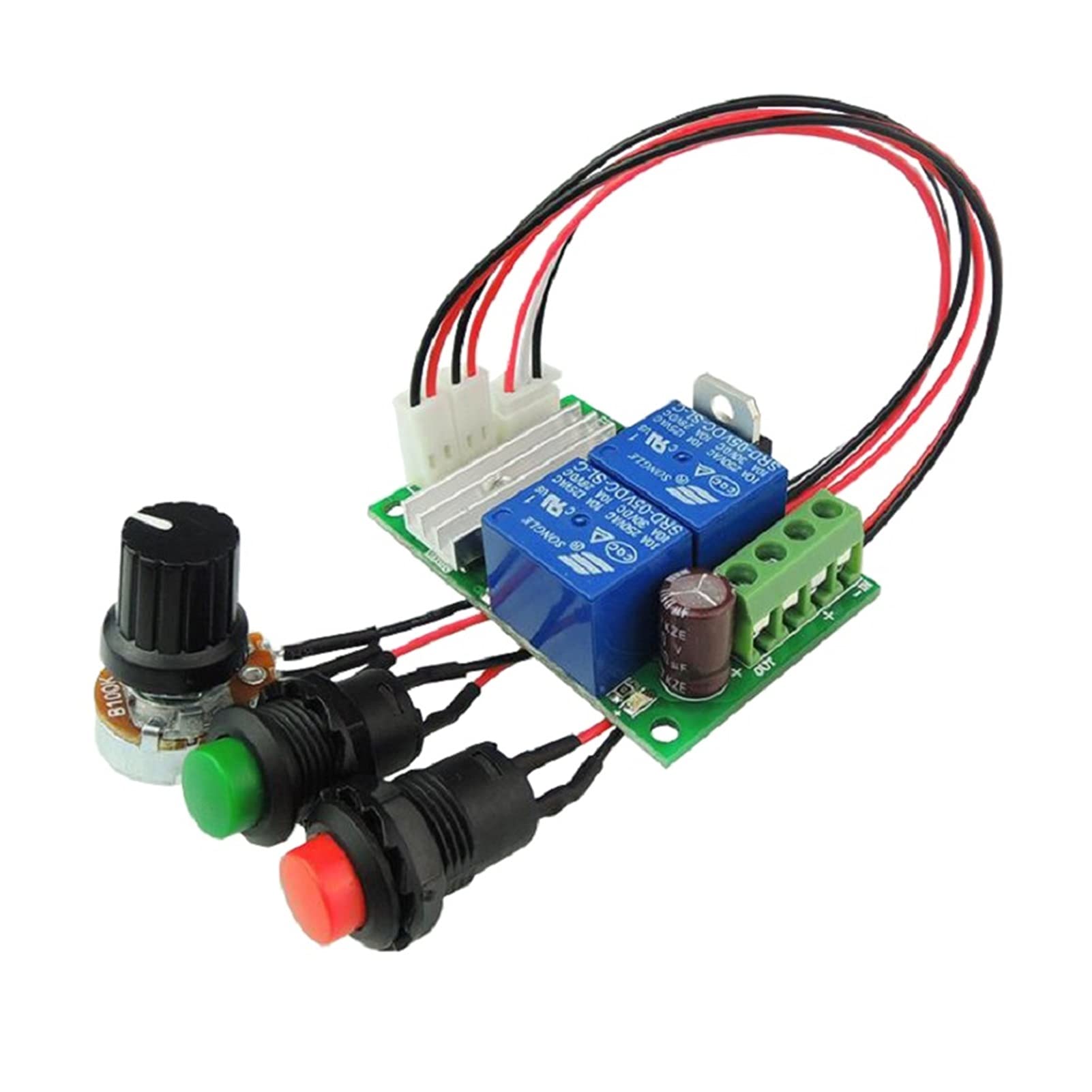 Buy Motor Controllers DC 6V 12V 24V PWM DC motor speed controller