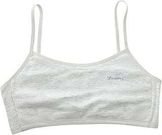 Sutiã esportivo feminino sem costura para meninas adolescentes 2t sutiãs esportivos alças finas sutiã esportivo verão casual meninas sutiãs esportivos