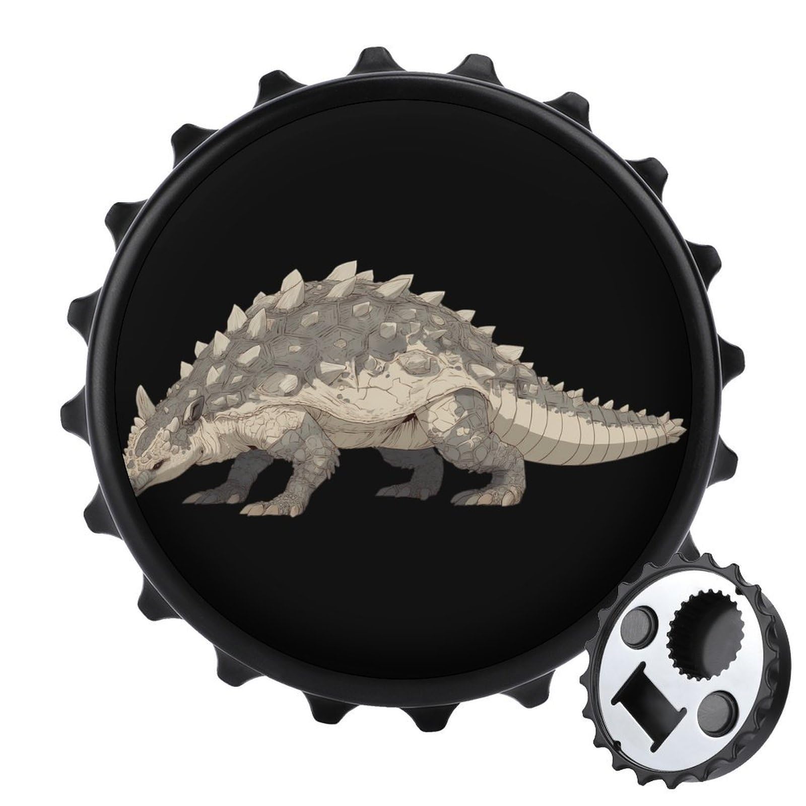 Ankylosaurus Magnetic Bottle Opener Refrigerator Magnet Fridge Magnets Kitchen Supplies
