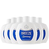 BREEZE | Deodorante Squeeze Sporting, 6x100 ml