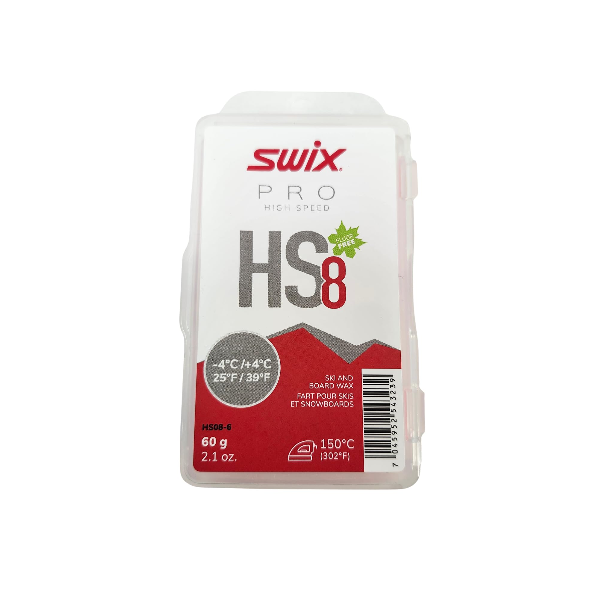 Amazon | SWIX スウィックス HS8 レッド HS08-6 レーシングワックス