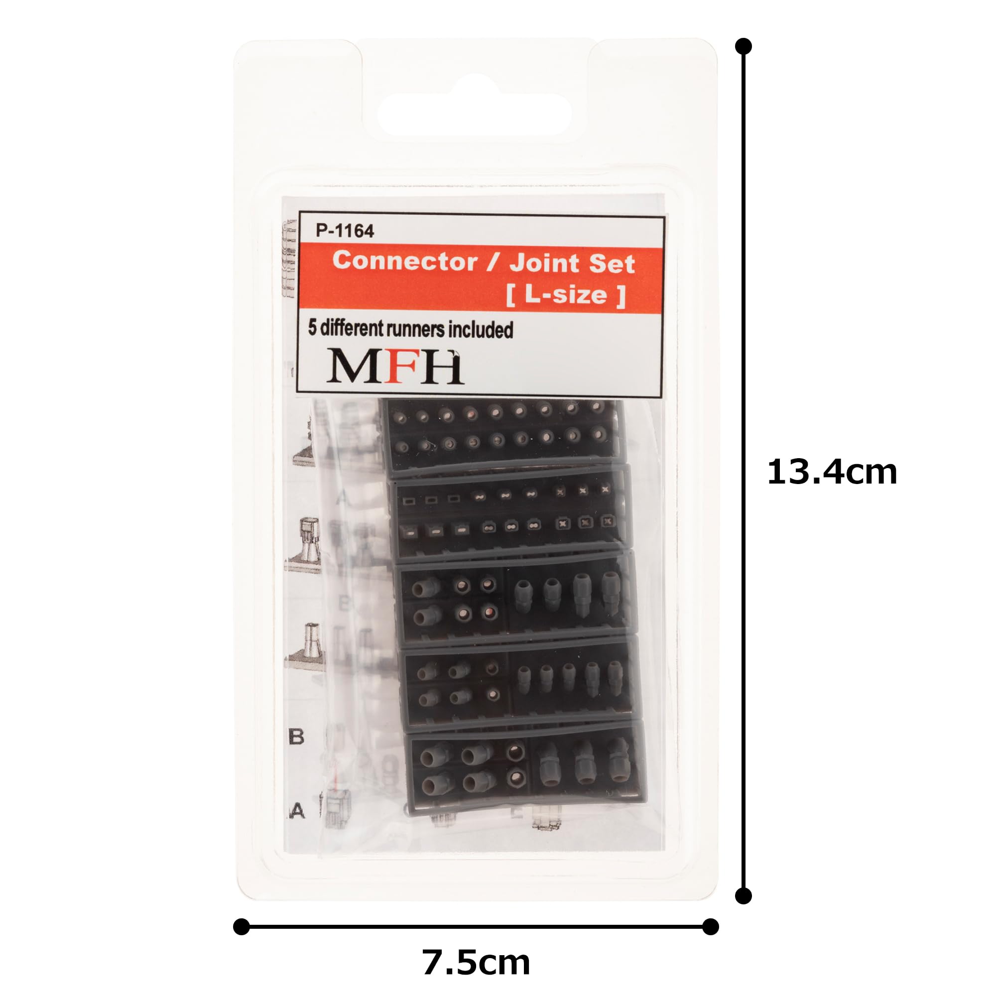 Amazon.co.jp: Model Factory Hiro Connector/Joint Set, Model Parts
