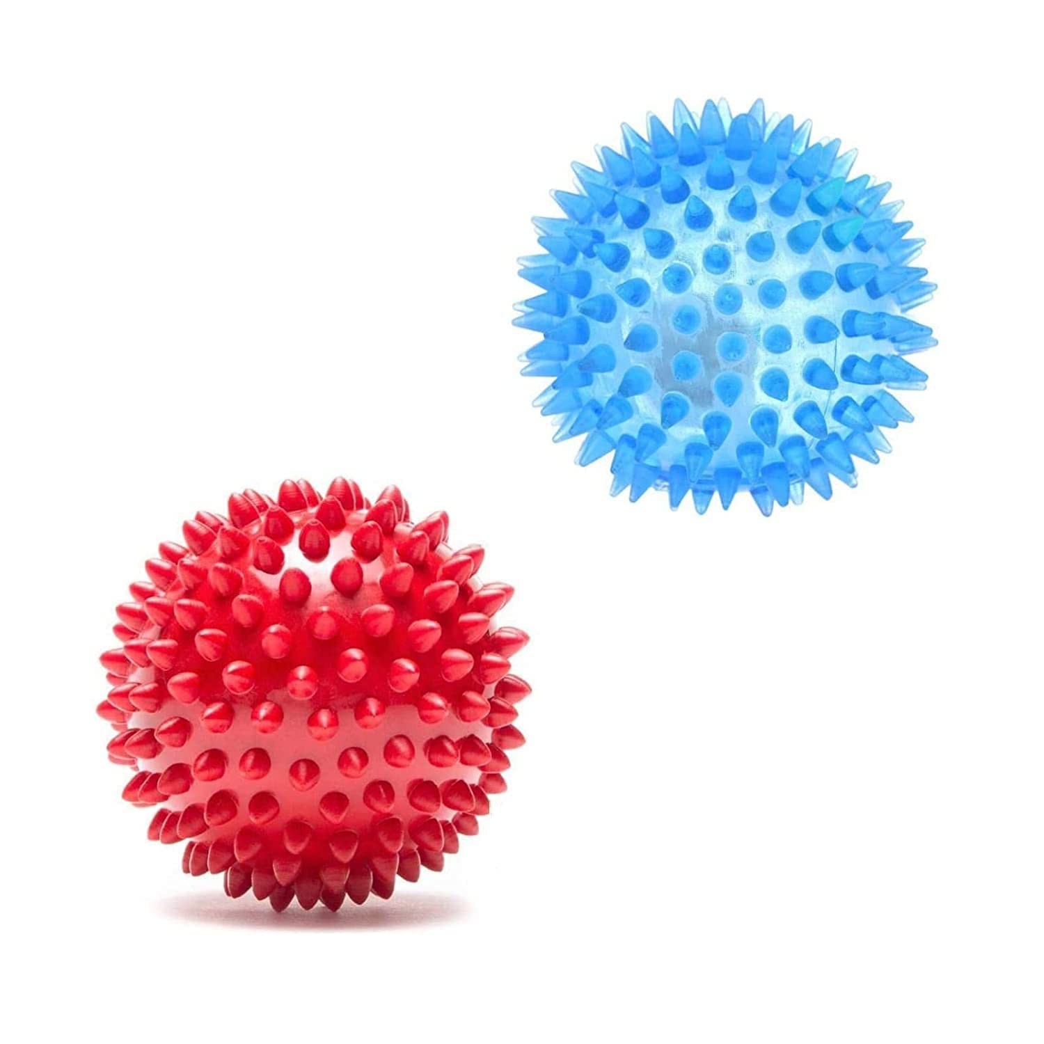 PSK PET MART Combo of 2 Squeaky Ball Toy for Puppy (Spike Red Hard Ball + Led Ball) (B09R9T44CY) Amazon Price History, Amazon Price Tracker