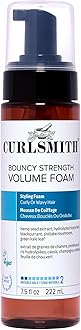 Curlsmith - Bouncy Strength Volume Foam, Styling Foam for Curly & Wavy Hair, Light Hold (7.5 fl oz)