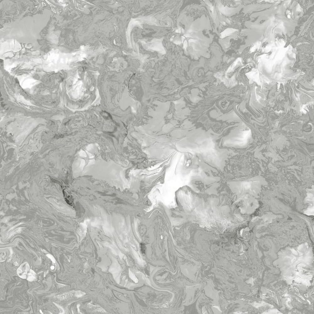 Liquid Marble Wallpaper Black/Gold Debona 6357