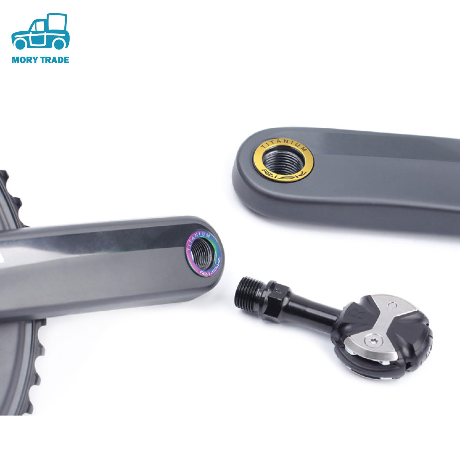 Amazon | MORYTRADE ペダルスペーサー ペダルガスケット クランク