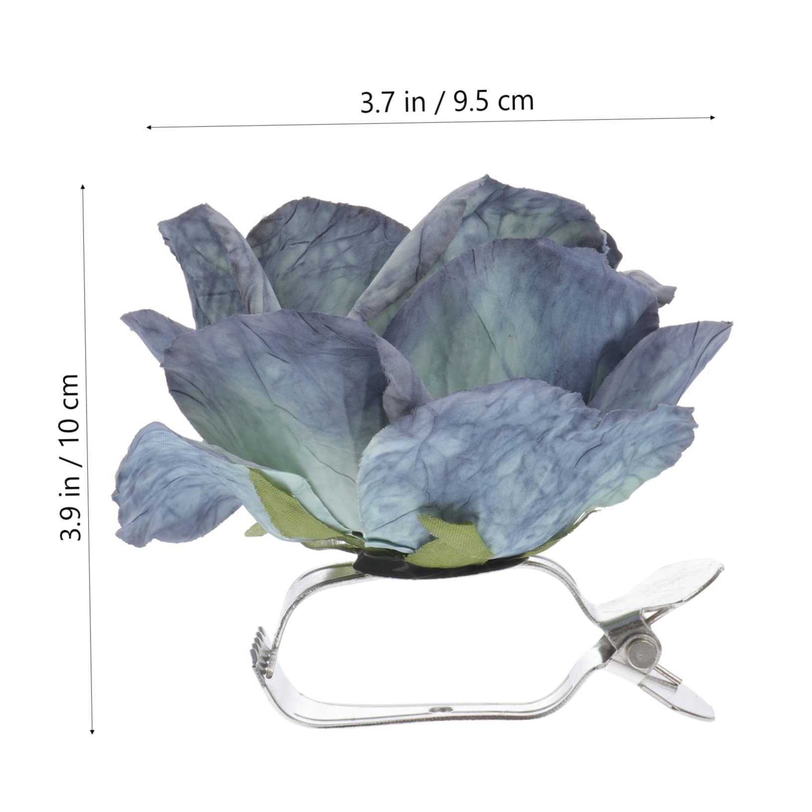 8pièces Pince à Rideau Élégante Fleurs Clips De Décoration pour Rideaux Modernes Accessoire Pratique pour Maison Et Bureau