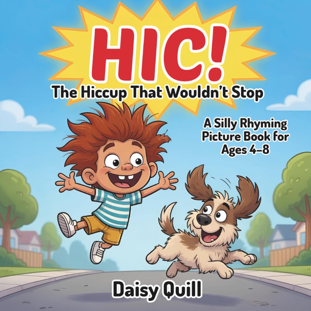 HIC!: The Hiccup That Wouldn’t Stop: A Silly Rhyming Picture Book for Kids Ages 4–8: 1 (The Wouldn’t-Stop Books)