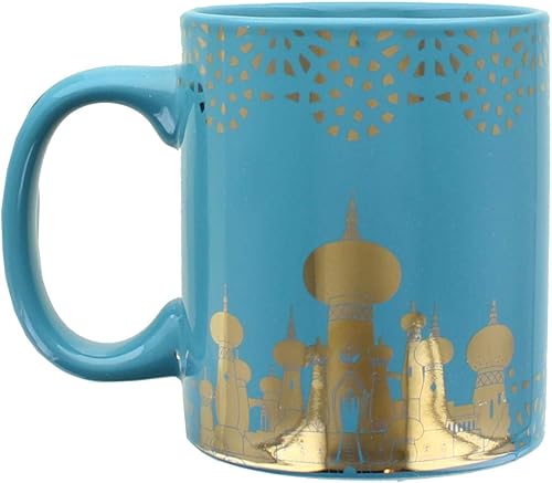 Miniatura 3 de Disney Aladdin Princess Jasmine - Juego de tazas de cerámica de 11 onzas, paquete de 2 unidades