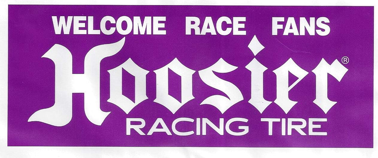 Hoosier Tires Racing Banner 3 Foot By 8 Foot