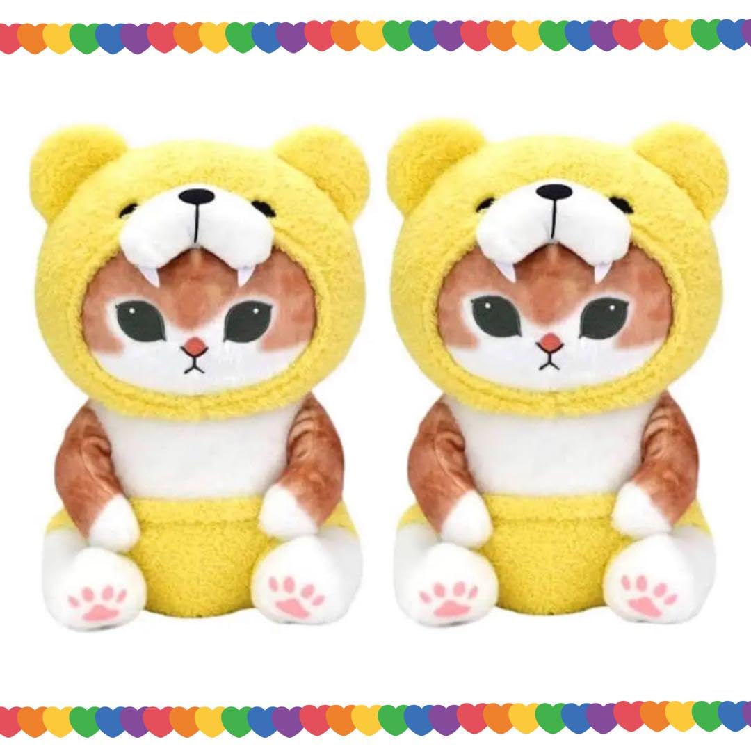 くまにゃん ぬいぐるみ全種セット mofusand くまにゃん BIGぬいぐるみ