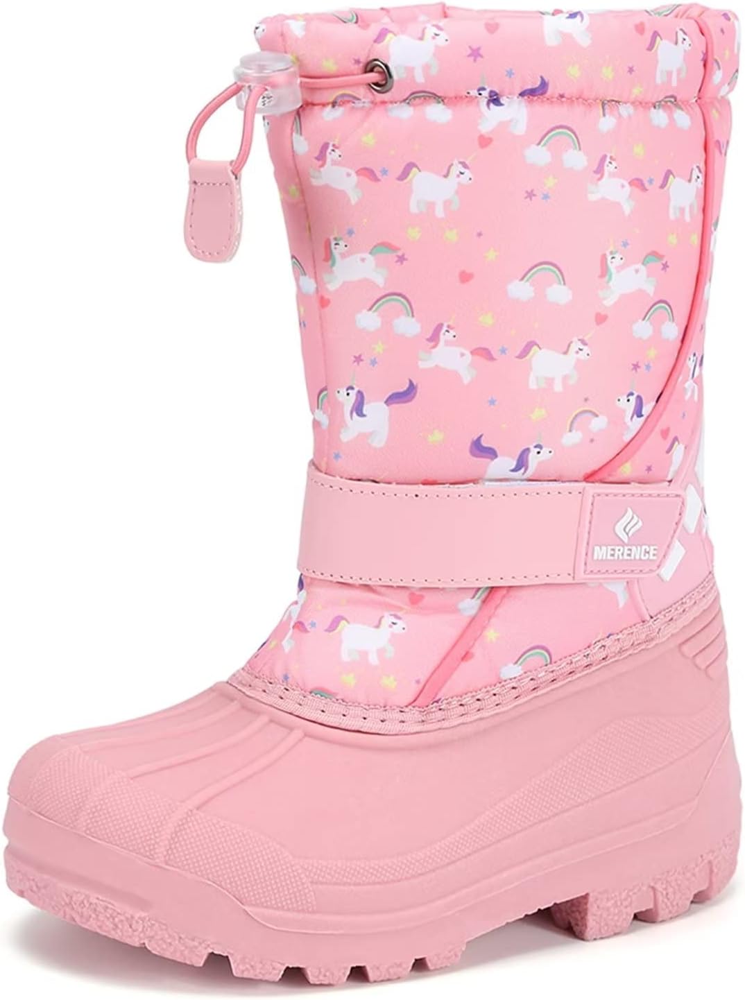 CIOR Kids Snow Boots for Boys Girls Toddler Winter Outdoor Boots Waterproof with Fur Lined(Toddler/Little Kids/Big Kid)