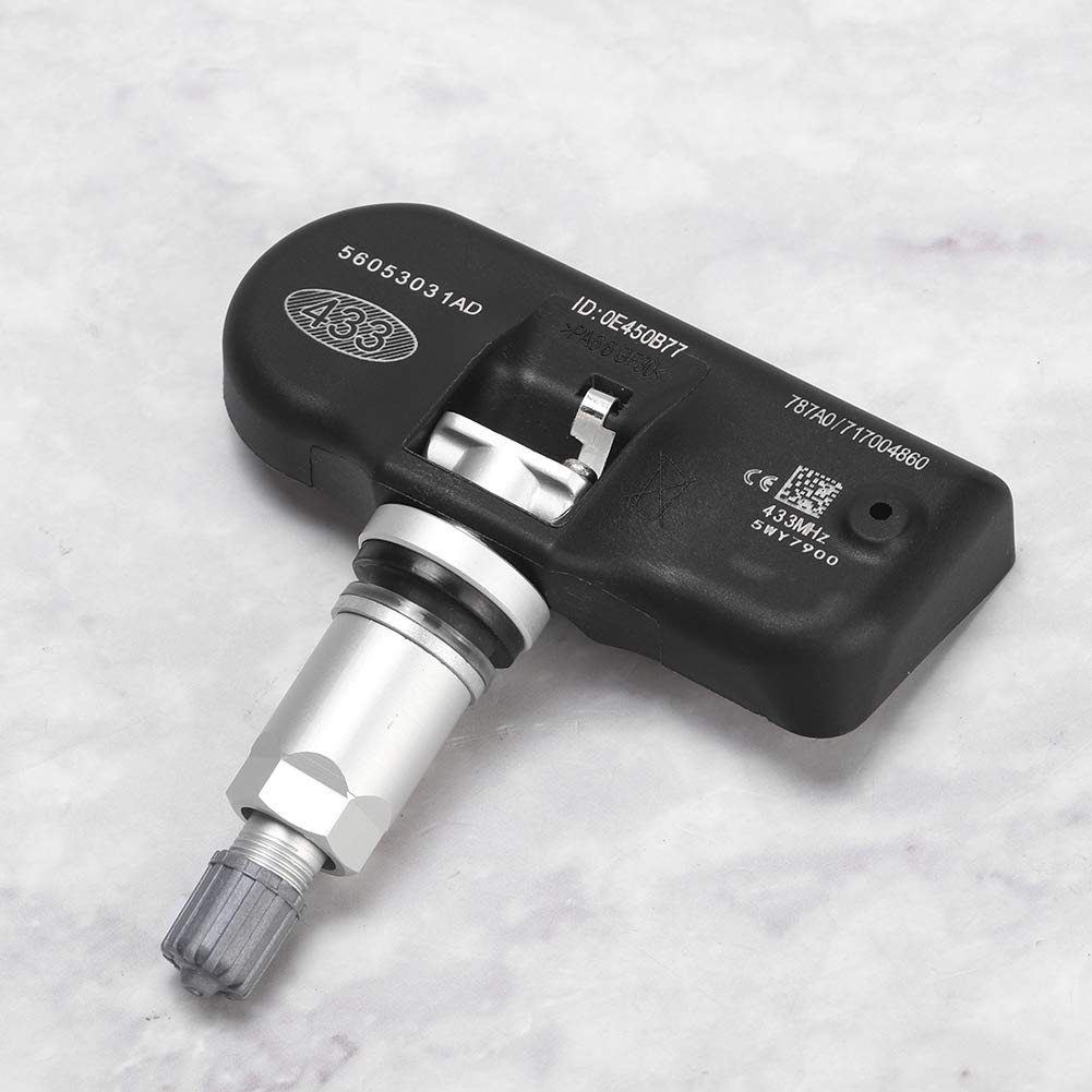 Reifendruckmonitor Sensor 4 Stück 56053031AD für Chrsyler 300 06-08 O7s256 4 Stück Pressio-Monitor Sensor
