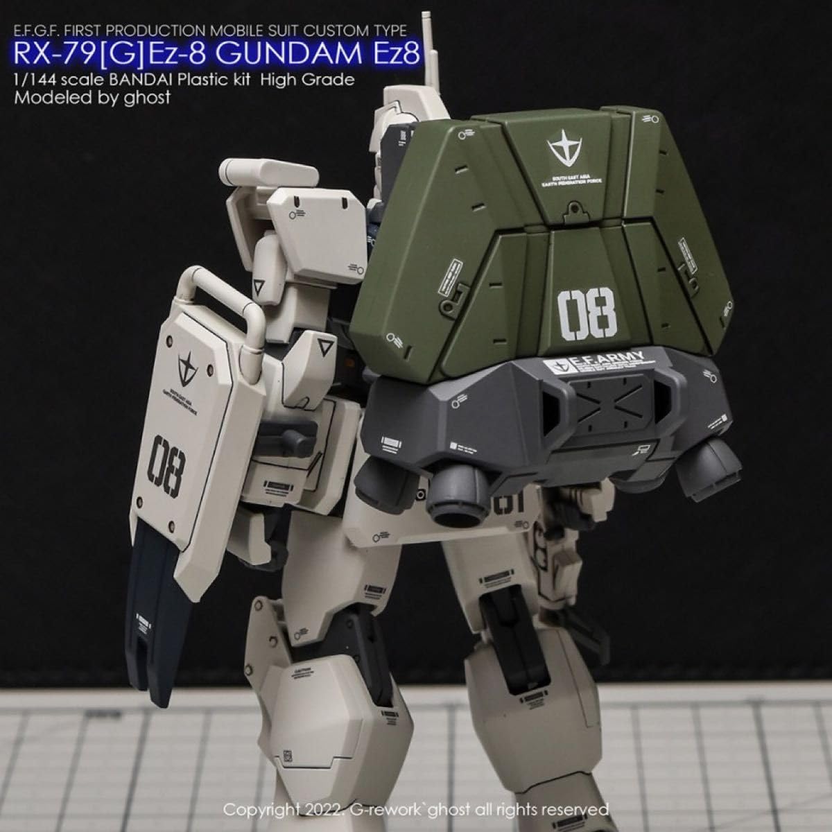 Amazon.co.jp: HGUC EZ-8 第08MS小隊 用水転写式デカール 他社製