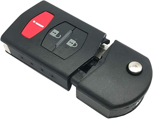 Miniatura 5 de Carcasa para llavero Mazda CX5 CX7 RX8 CX9 MX5 sin llave remota entrada remota de automóvil (1)