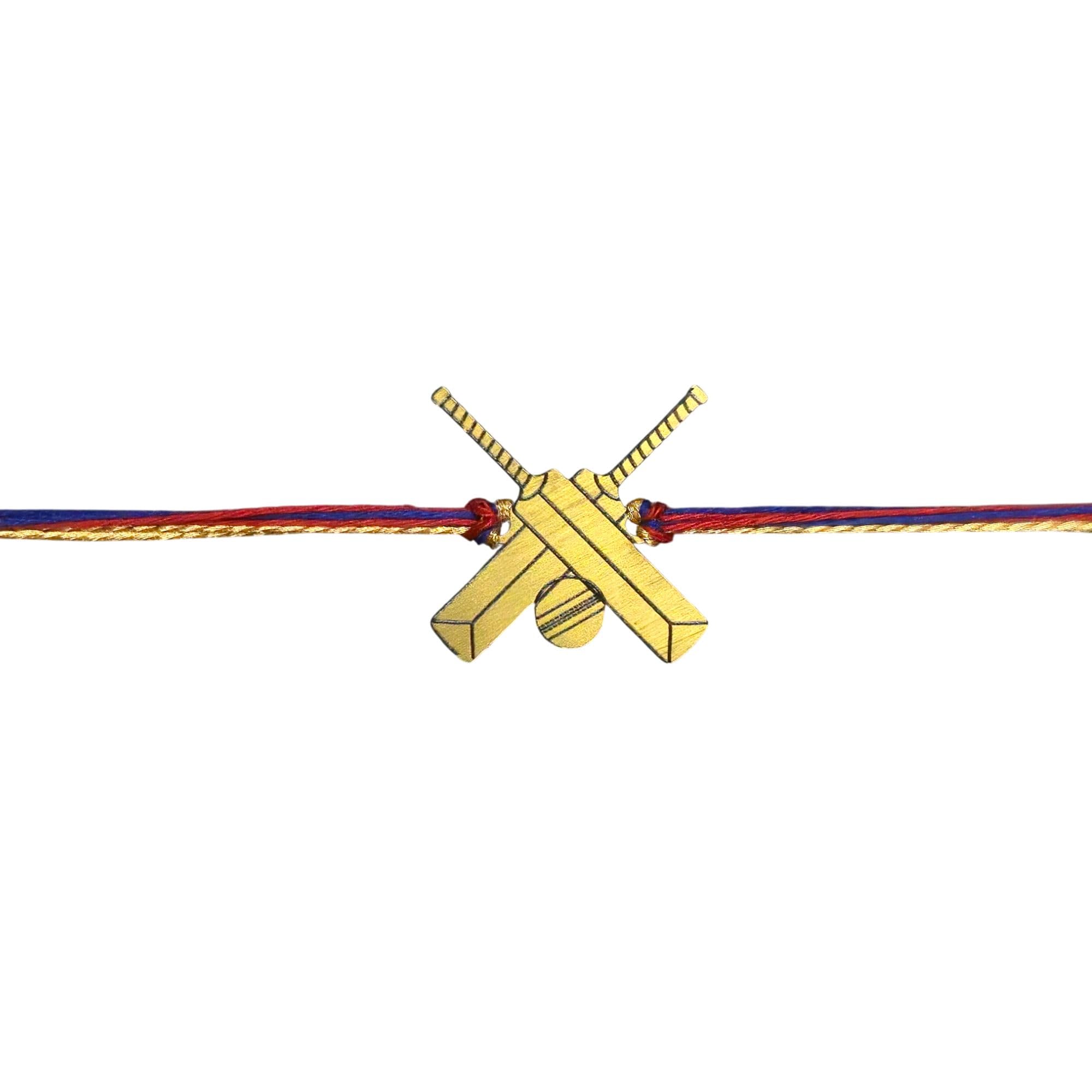 Kizzi Rakhi for Kids | Worldcup Trophy Design Premium Rakhi For Brother | Gift includes Greeting Card & Tilak Set | Rakshabandhan Special-image-1