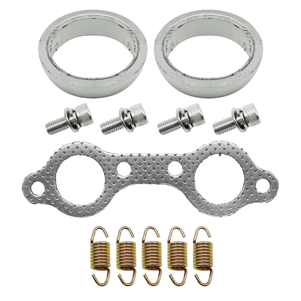 Kit guarnizione e molla marmitta compatibile con Polaris Sportsman 600 700 800 MV7 2002-2006 Frontier 2002-2005 OEM 5811511 3610047
