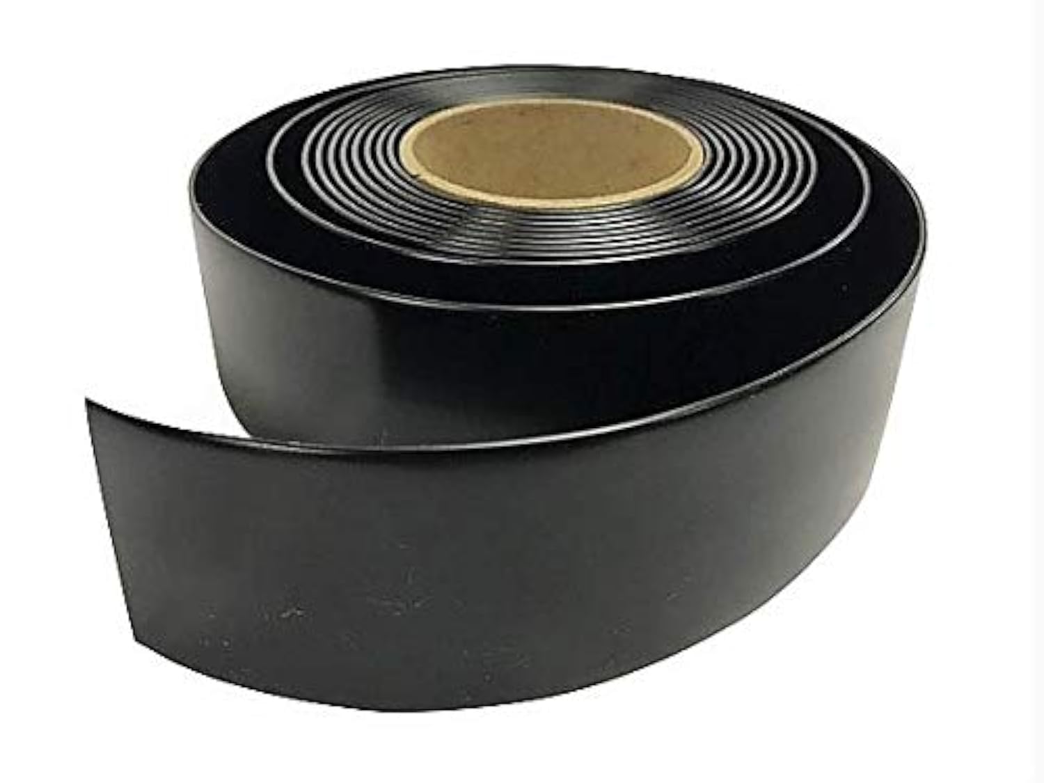 Rouleau de Sangle en Vinyle de 3,8 cm de Large x 6,1 m pour chaises de Patio, Meubles de pelouse et chaises Longues, Faites Vos Propres Sangles de Rechange, Plus 20 Attaches gratuites, Noir