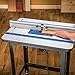 Rockler High Pressure Laminate Router Table Top – Router Table Tops w/ 10-Point Plate Leveling - Smooth, Low Friction Routing Table Top Accessories - MDF Core Woodworking Workshop Tools