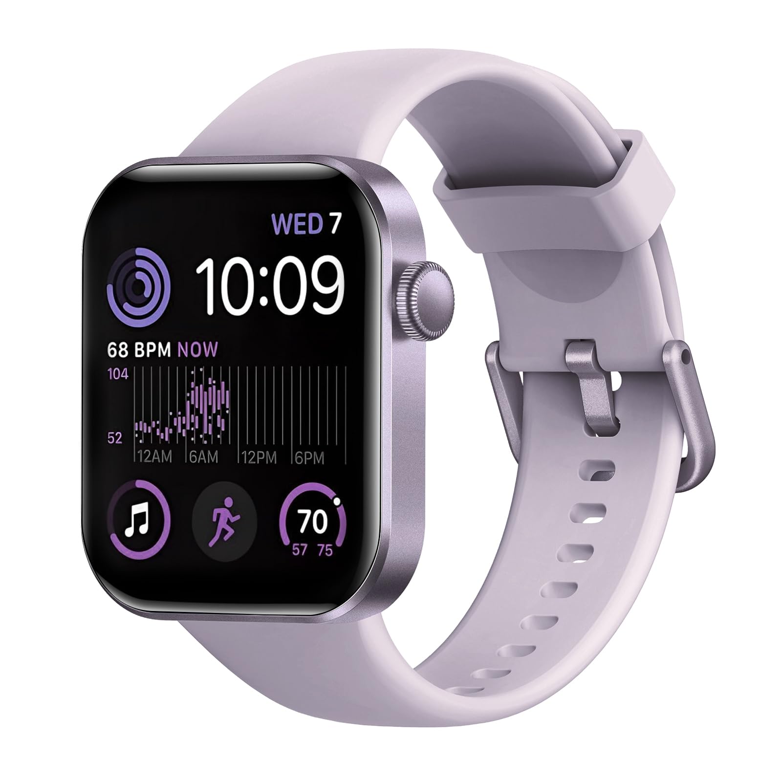 Smartwatch Donna Uomo 1,85 Pollici Con Chiamate Bluetooth E AI | Orologio Sportivo Fitness Cardio SpO2 Sonno IP68