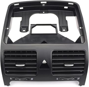 Car Interior Center Dashboard Air Conditioning Vent Outlet Compatible For Jetta Golf Rabbit MK5 1K0819728F Replacement
