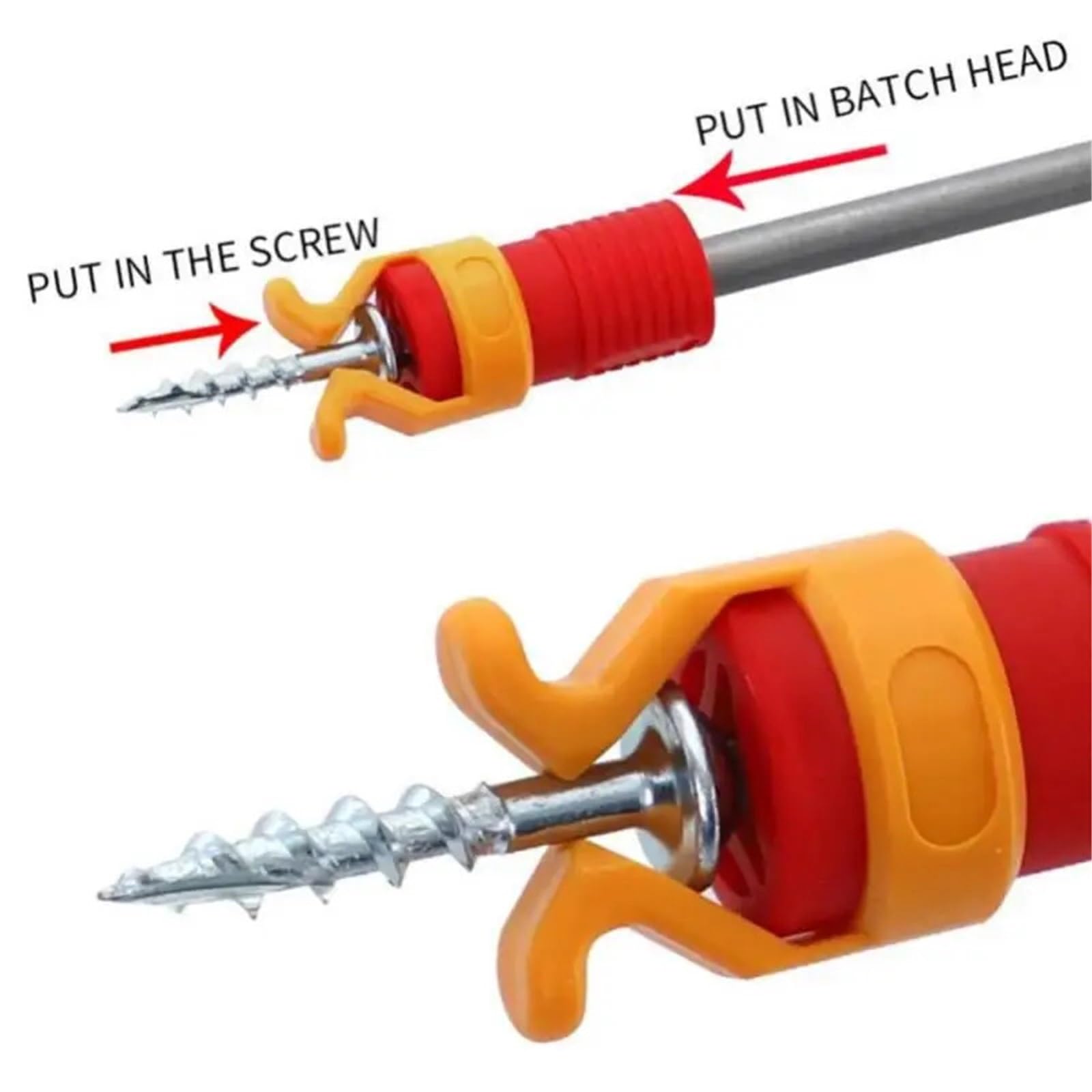 1Pcs Screw Holder Bit Fixing Sleeve Woodworking Tools Generic Plastic Screw Holder Clamper Fixing Set Screw