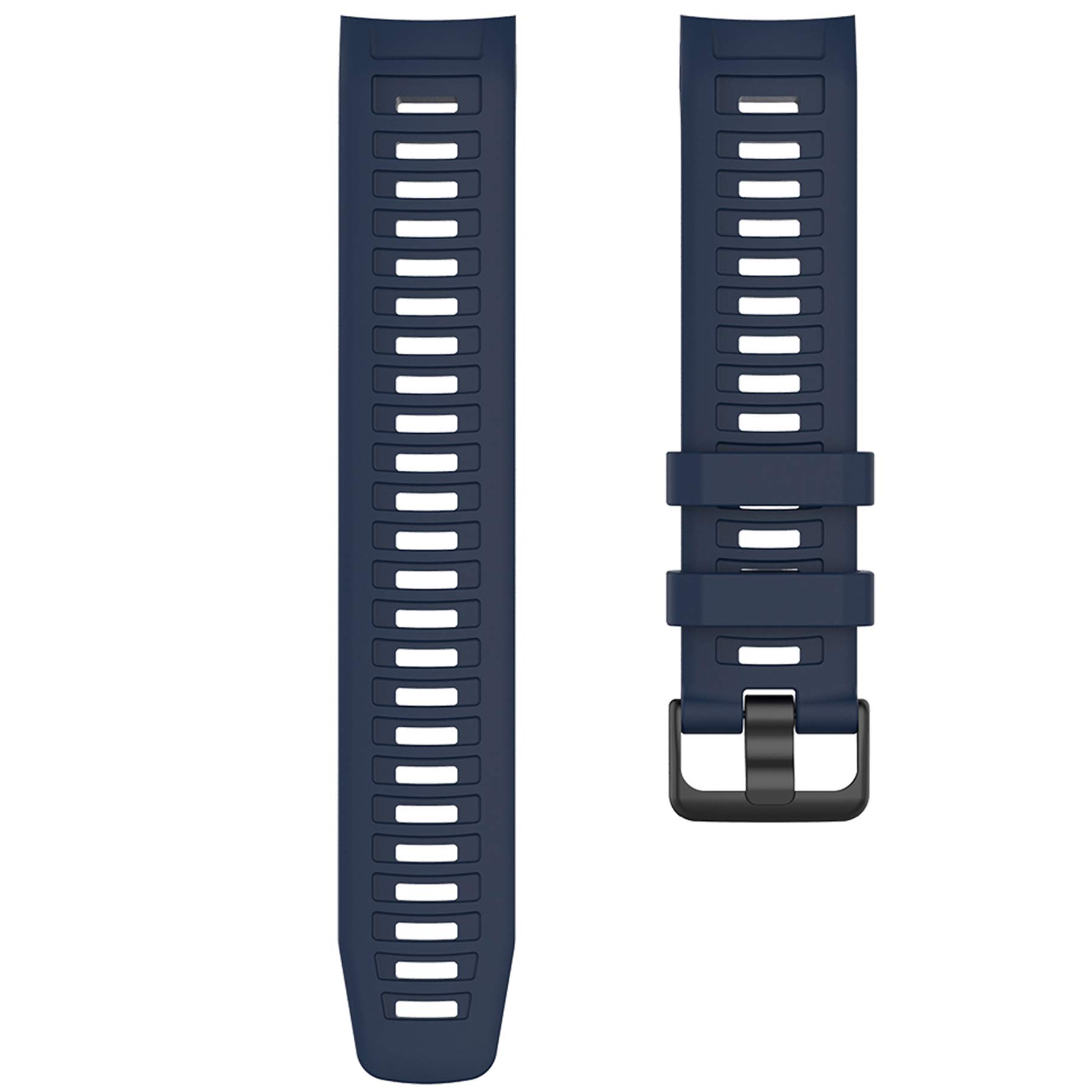 Pasek z etui kompatybilny z Garmin Instinct dla kobiet i mężczyzn, klasyczny miękki silikonowy pasek do zegarka Garmin Instinct Tide / Tactical/Dual Power Surf/Power/Esports Watch (biały pasek