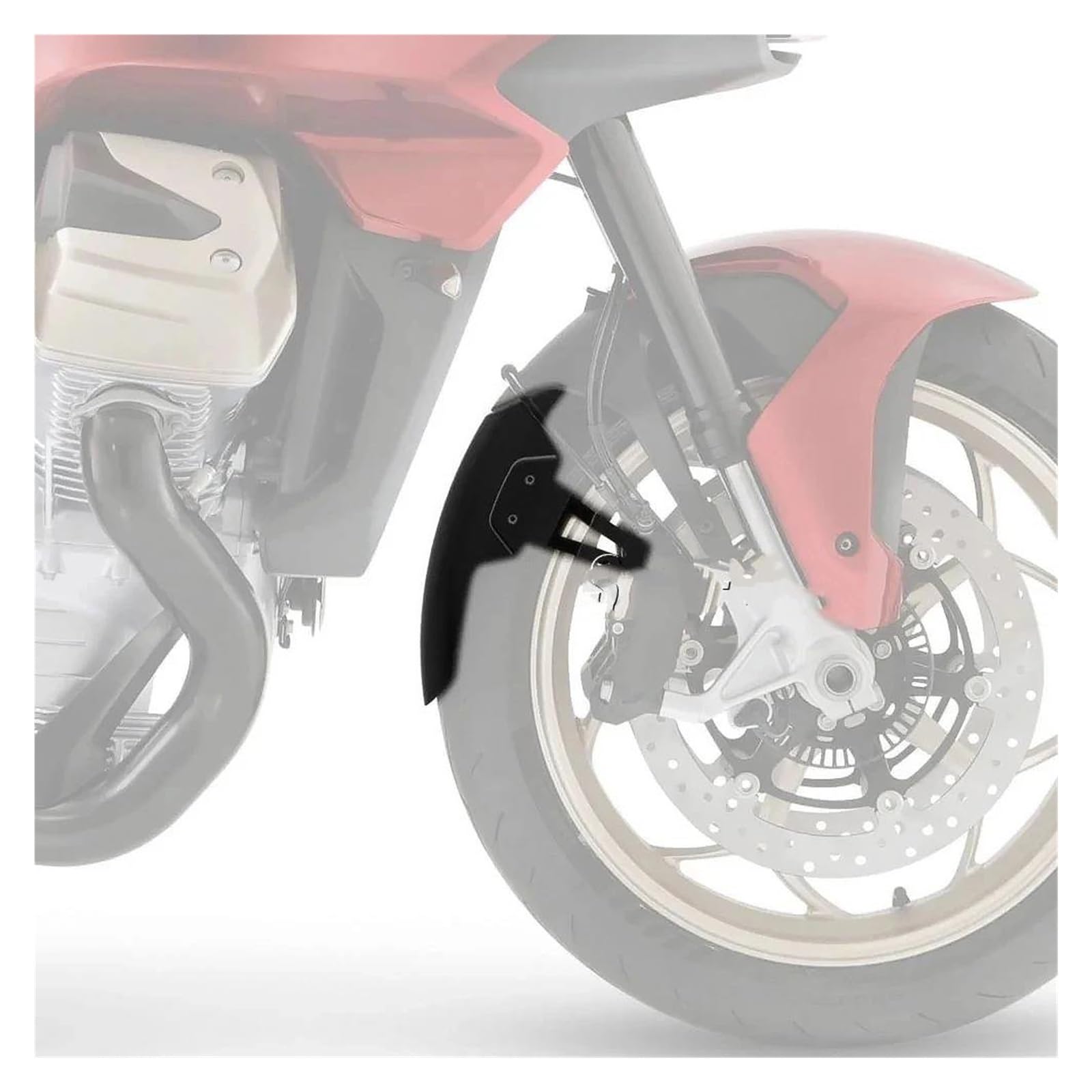 Motorcycle Mudguard For Moto For Guzzi V100 Mandello V100 Front - View #3