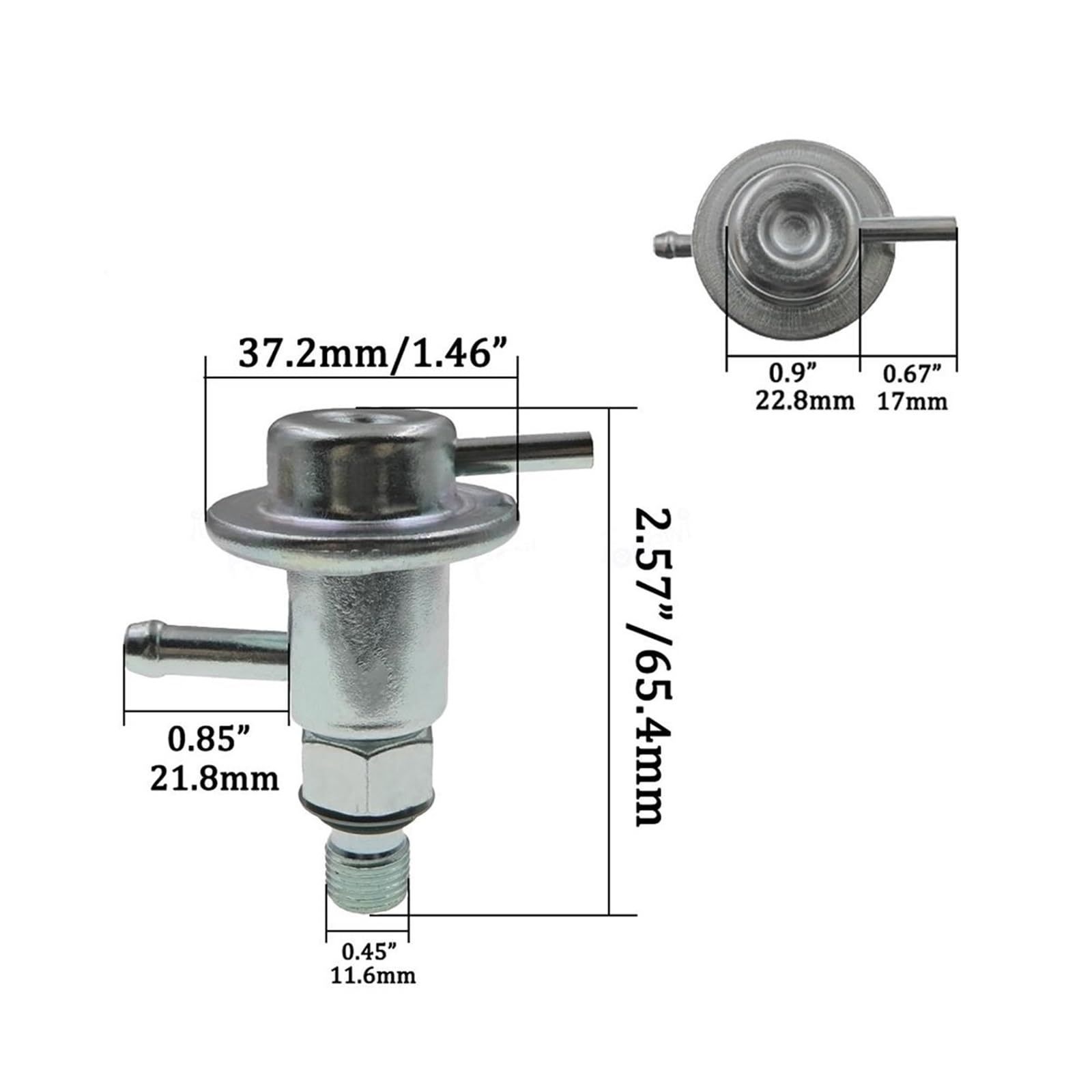 Fuel Pressure Regulator 3.0 bar,Fit For Toyota, Celica Turbo 4WD, For, MR2 4 Cyl 2.0L 23280-74070 regulator ciśnienia wtrysku paliwa w pojeździe(5PCS)