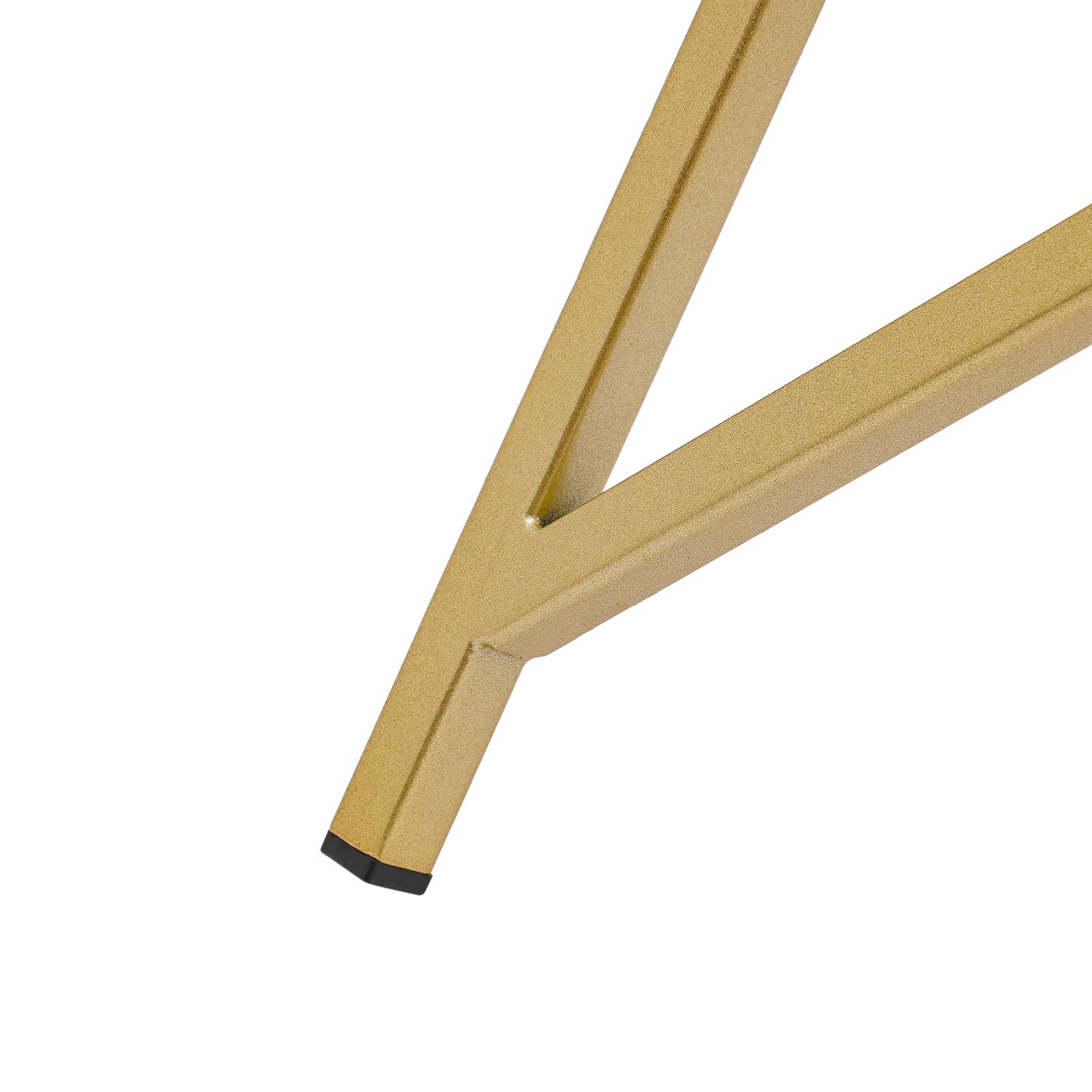Tischstaffelei für Hochzeitsplakate und Poster, Staffelei aus Metall, Staffelei, 2-teilig, höhenverstellbar, Tischstaffelei, tragbar, für Poster, Gold