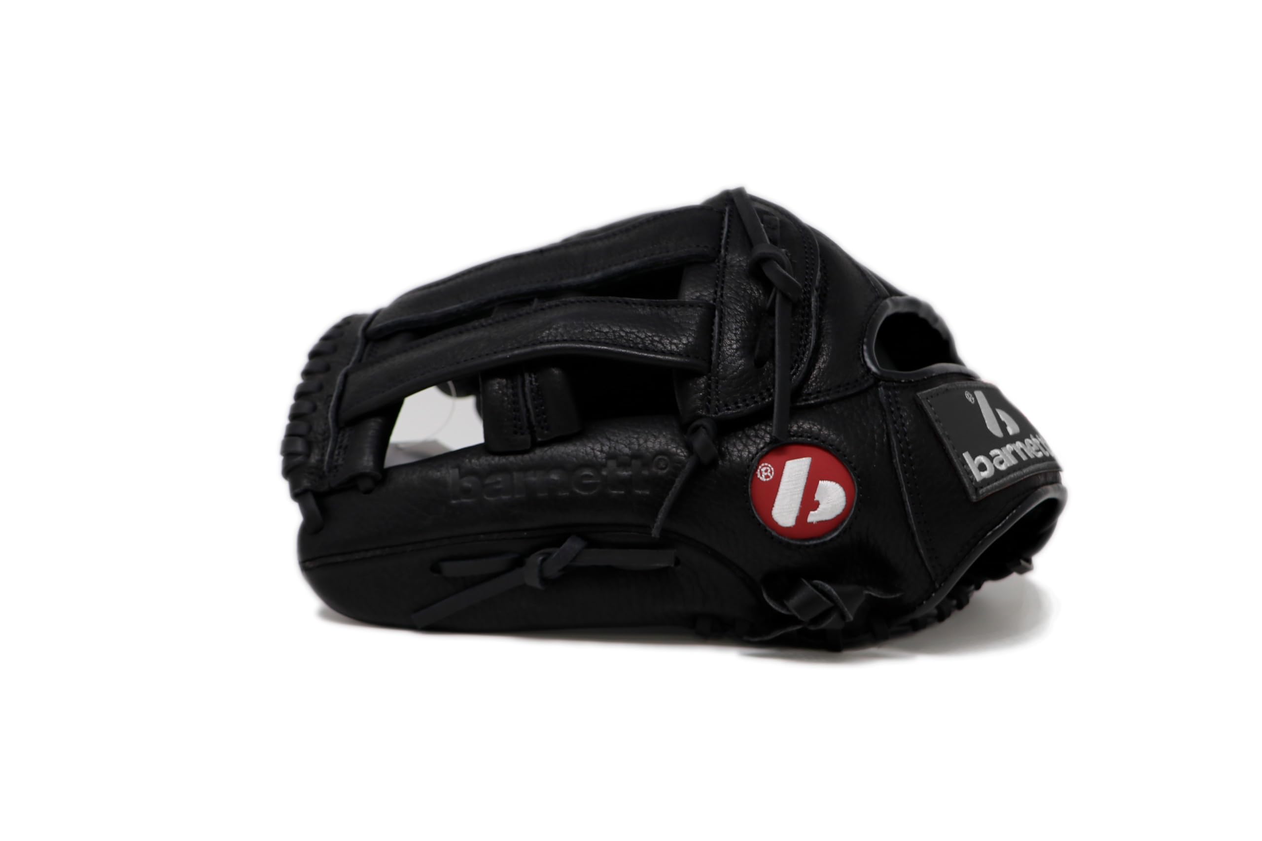 GL-127 Gant de Baseball, Cuir véritable, Compétition 12,7" Noir
