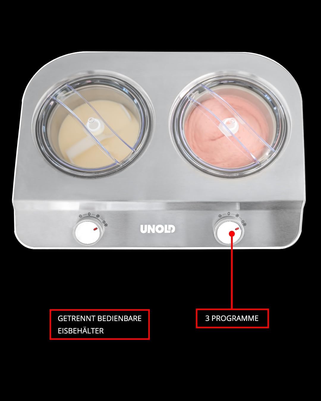 Unold Doppio 48830 Ice Cream Maker User Manual