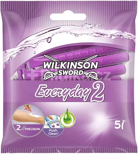 Rasoirs jetables Wilkinson Sword Essentials pour femmes, lot de 5
