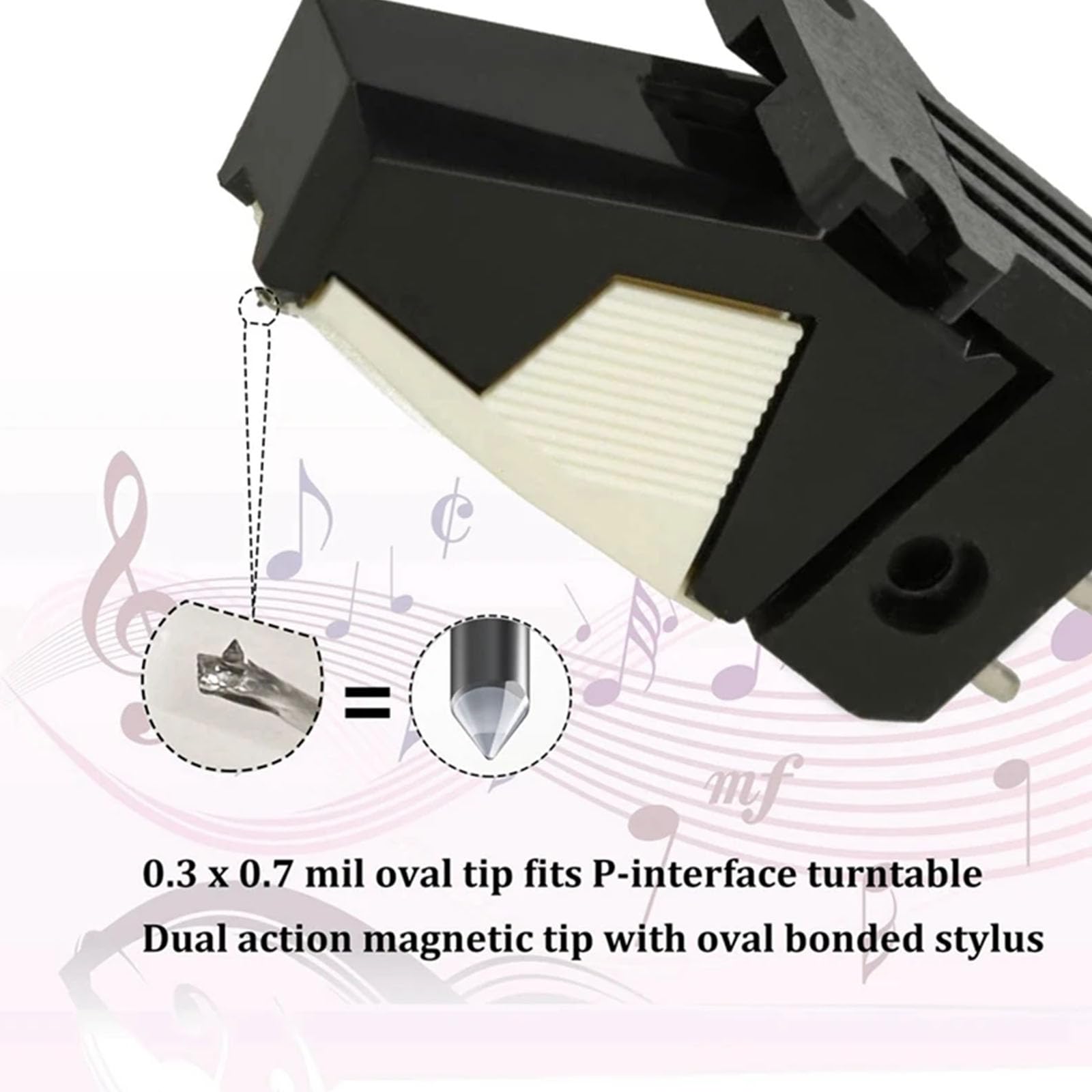Record Player Essential Styluses Needle Turntable Styluses Record Player Needle Replacement Part For Players