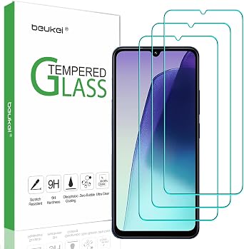 3 Pack Designed for Xiaomi Redmi 14C / Redmi 15C Screen Protector Tempered Glass, 9H Hardness