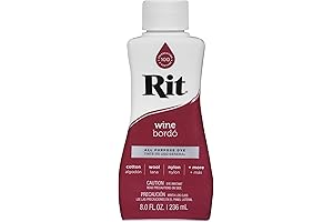 Rit All-Purpose Liquid Dye, Wine 8 Fl Oz