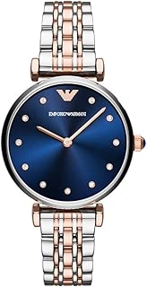 Emporio Armani Women's Quartz Watch, Analog Display and Stainless Steel Strap AR11092