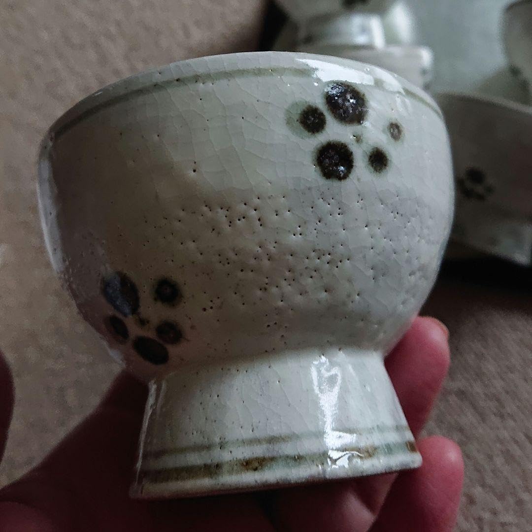 梅花文　汲出  虎渓山　水月窯 共箱入 茶器 湯呑 梅花文 汲出 虎渓山 水月窯 共箱入 茶器 湯呑 梅花文 汲出