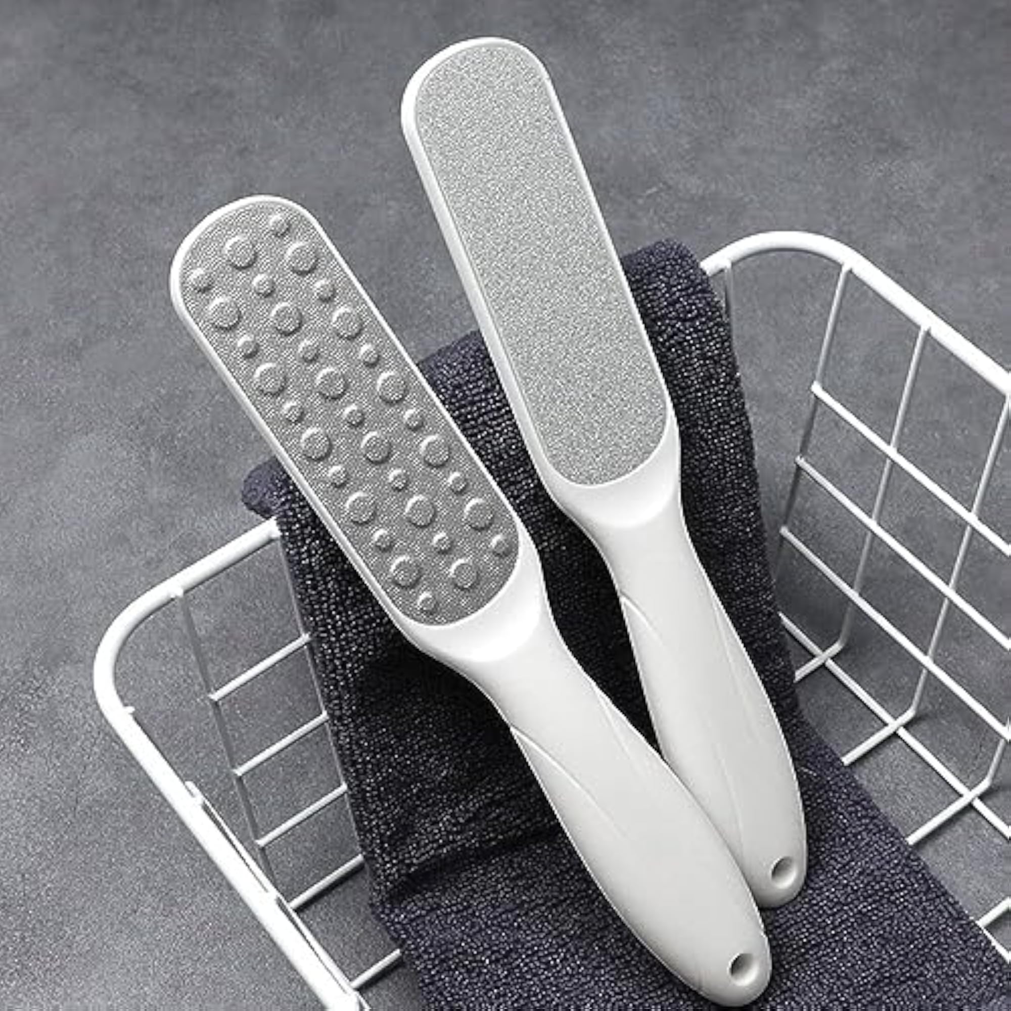 Double-Sided Foot File Callus Remover, Set of 2