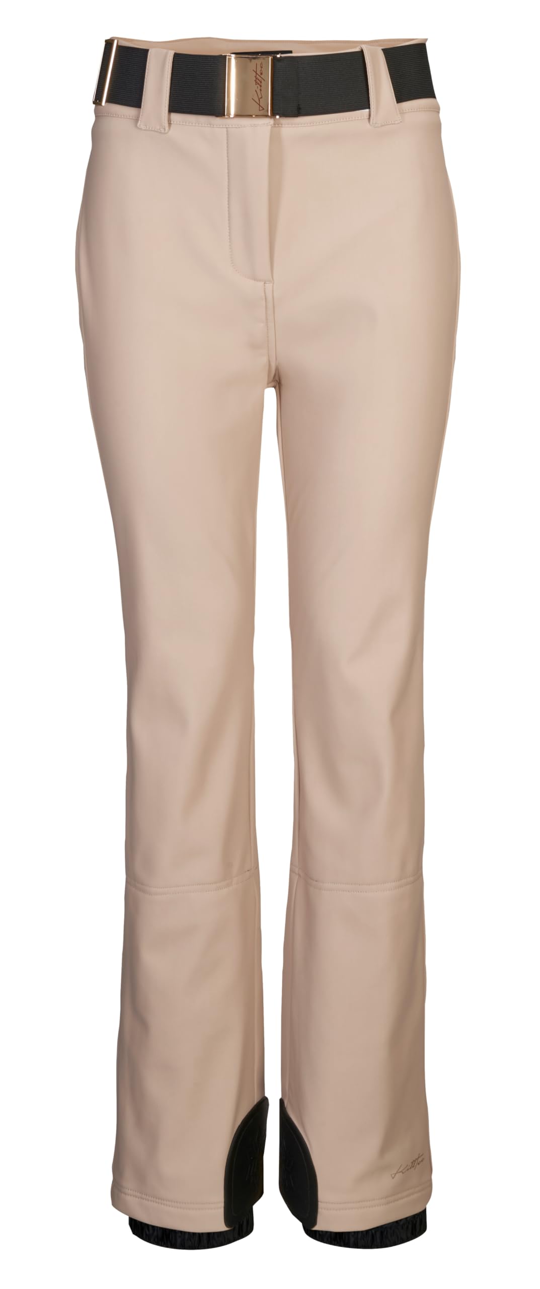 killtec KSW 119 WMN SKI SFTSHLL PNTS, Nomad, 38, 43627-000 Women's Softshell Trousers with Snow Guard