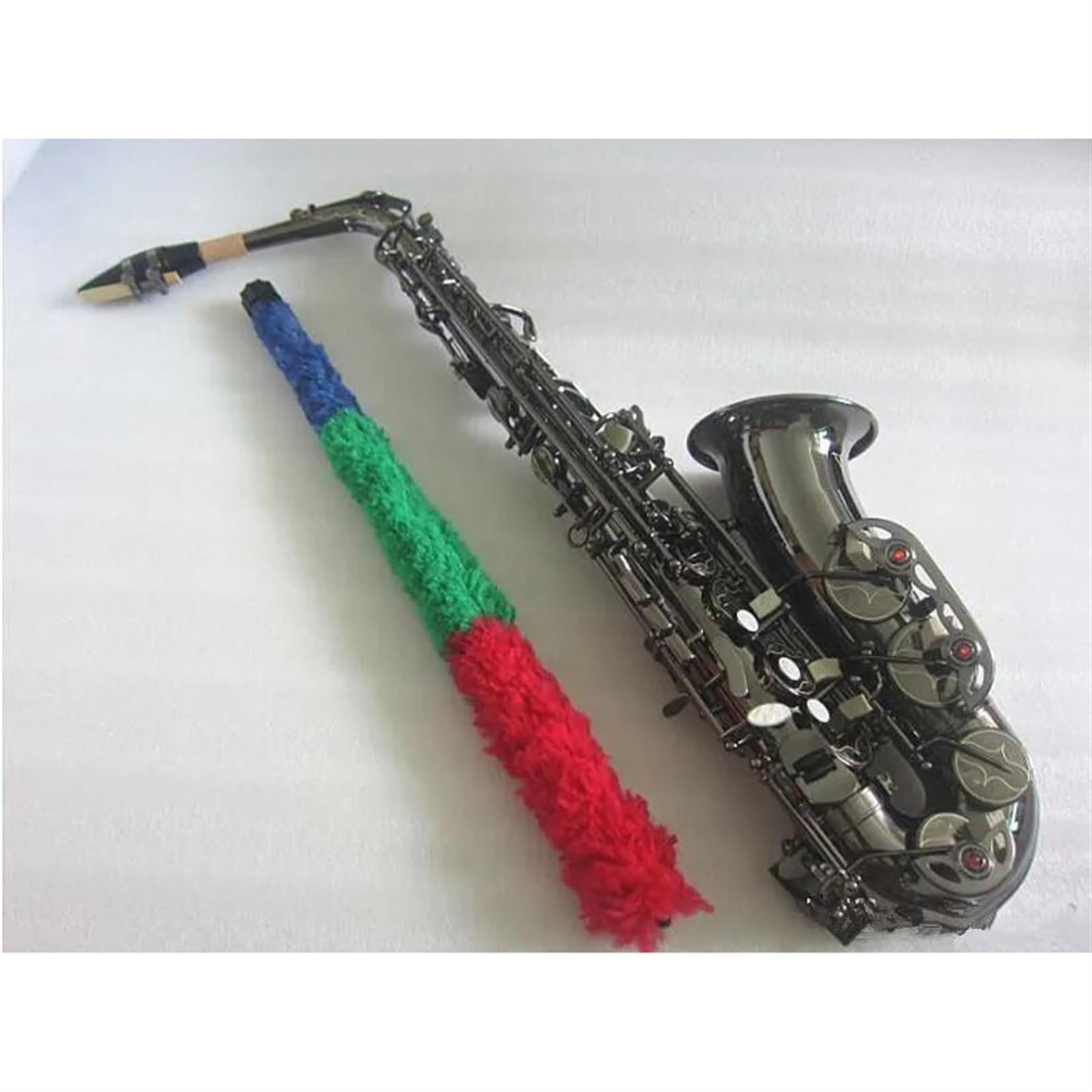 Saksofon Czarny Nikiel Saksofon Altowy Profesjonalne Instrumenty Muzyczne Saksofon Tone E Sax Z Ustnikiem